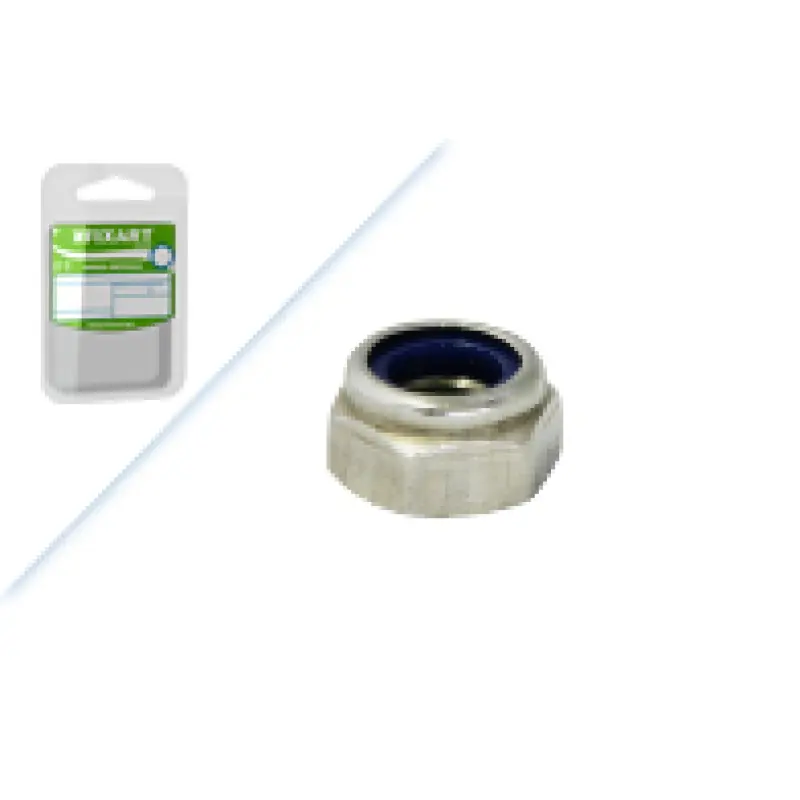 Blister Porca Nyloc Aço Zinc M4 Fixart Blister Porca Nyloc Aço Zinc M4 Fixart