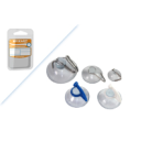 Blister Ventosa com Gancho 40mm Branco FIXART Blister Ventosa com Gancho 40mm Branco FIXART