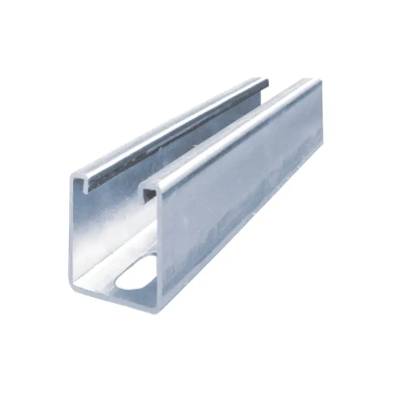 Calha Perfurada Galvanizada Reforçada 41x41x1,50x6000 Calha Perfurada Galvanizada Reforçada 41x41x1,50x6000