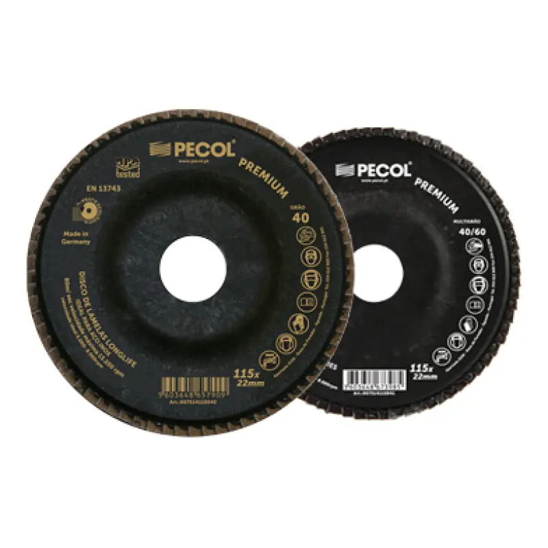 Disco Lamelas Zirconio Tornado Premium 115xG60 PECOL