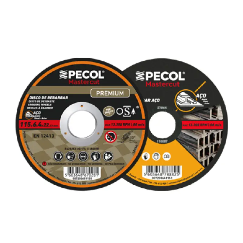 Disco Rebarbar Aço 180 x 6,4 - PECFIX