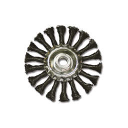 Escova Circular Entrançada 115, aço 0,5mm, Enc. M14 Escova Circular Entrançada 115, aço 0,5mm, Enc. M14