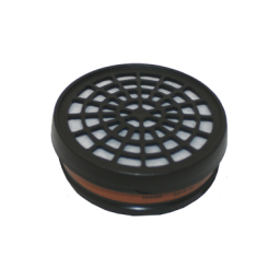 Filtro A1 para máscara com filtro simples PR 404 PECOL Filtro A1 para máscara com filtro simples PR 404 PECOL