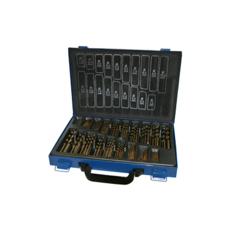 Mala Metálica 170 Brocas HSS 5% Co 1 a 10 mm - PECOL
