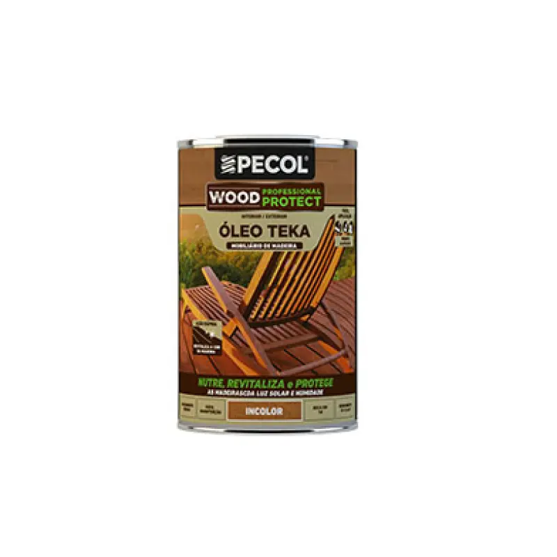 Óleo Teka 5Lt PECOL WOOD PROTECT Óleo Teka 5Lt PECOL WOOD PROTECT
