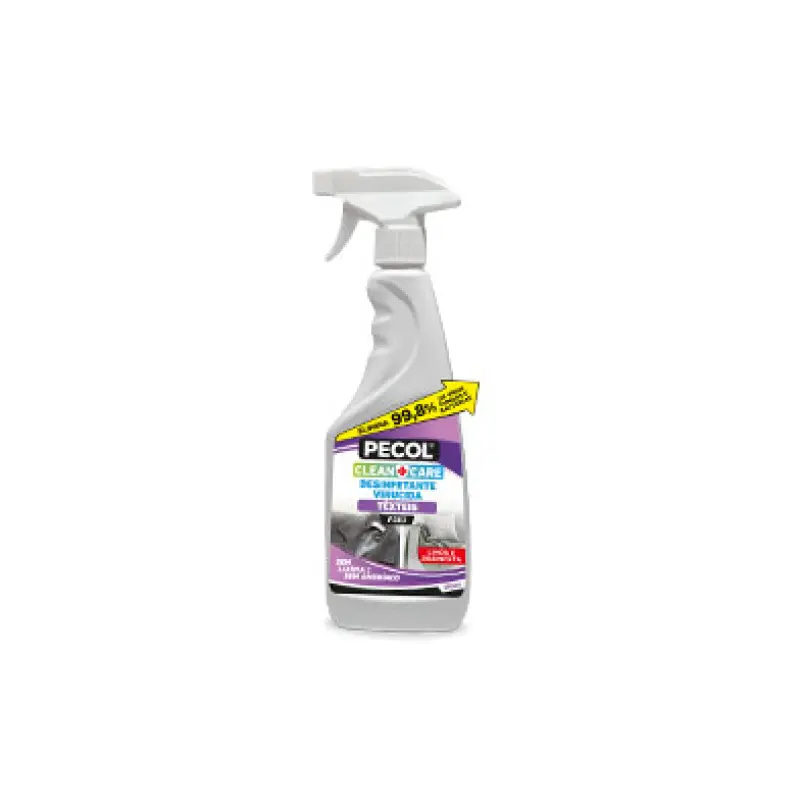 P383 Desinfetante Têxteis CLEAN+CARE 500ml PECOL P383 Desinfetante Têxteis CLEAN+CARE 500ml PECOL