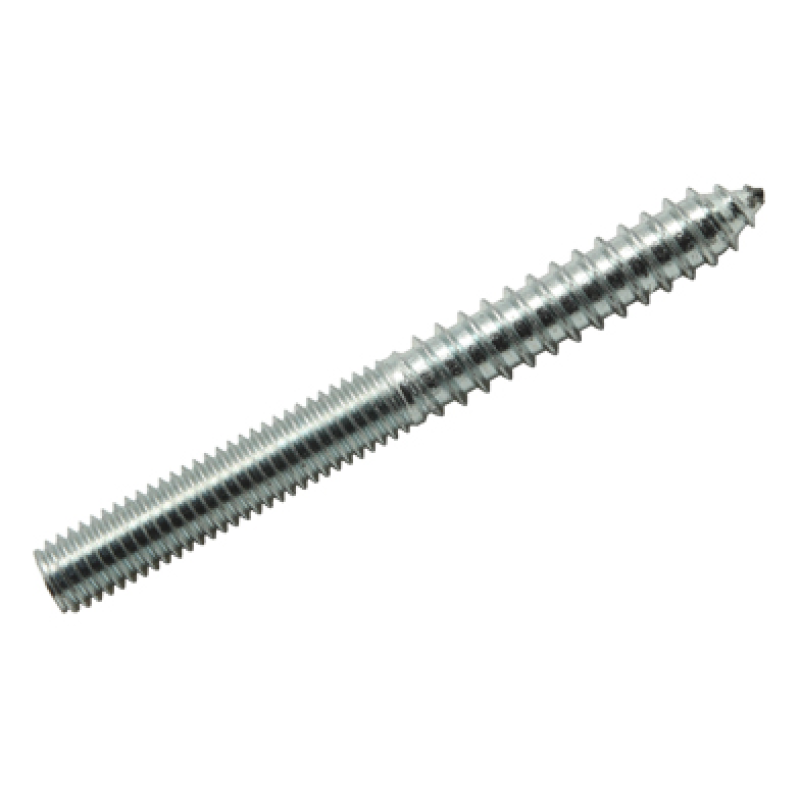 Pf. 2Roscas PCL411 Fe Zn M8X60 Pf. 2Roscas PCL411 Fe Zn M8X60