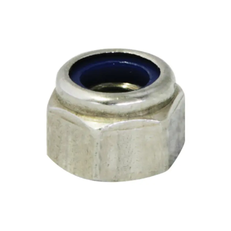 Porca Nyloc Alta DIN982/ISO7040 Aço Zn M16 Porca Nyloc Alta DIN982/ISO7040 Aço Zn M16