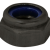 Porca Nyloc DIN985/ISO10511 Aço Ox M5