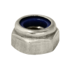Porca Nyloc DIN985/ISO10511 Inox A4 M18
