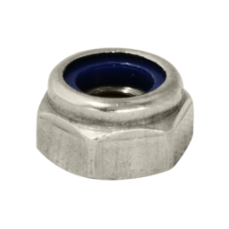 Porca Nyloc DIN985/ISO10511 Inox A4 M18 Porca Nyloc DIN985/ISO10511 Inox A4 M18