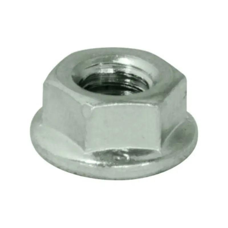 Porca Sxt.c/Falsa Anilha DIN6923 Fe Zn Irisado+Selante 300H M6 Porca Sxt.c/Falsa Anilha DIN6923 Fe Zn Irisado+Selante 300H M6
