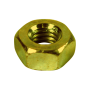 Porca Sxt.UNC DIN934/ISO4032 Lat Pol 3/16