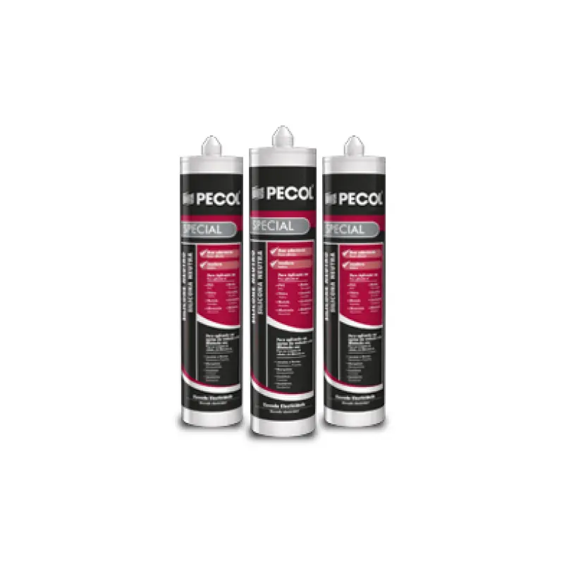 Silicone Neutro Special Alumínio Foils 600ml - PECOL Silicone Neutro Special Alumínio Foils 600ml - PECOL