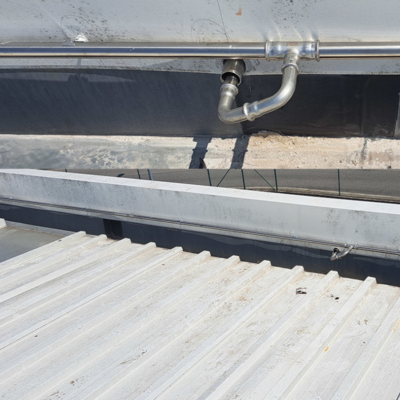 Instalação de Tubagem em inox 316L - Água Potável Instalação de Tubagem em inox 316L - Água Potável
