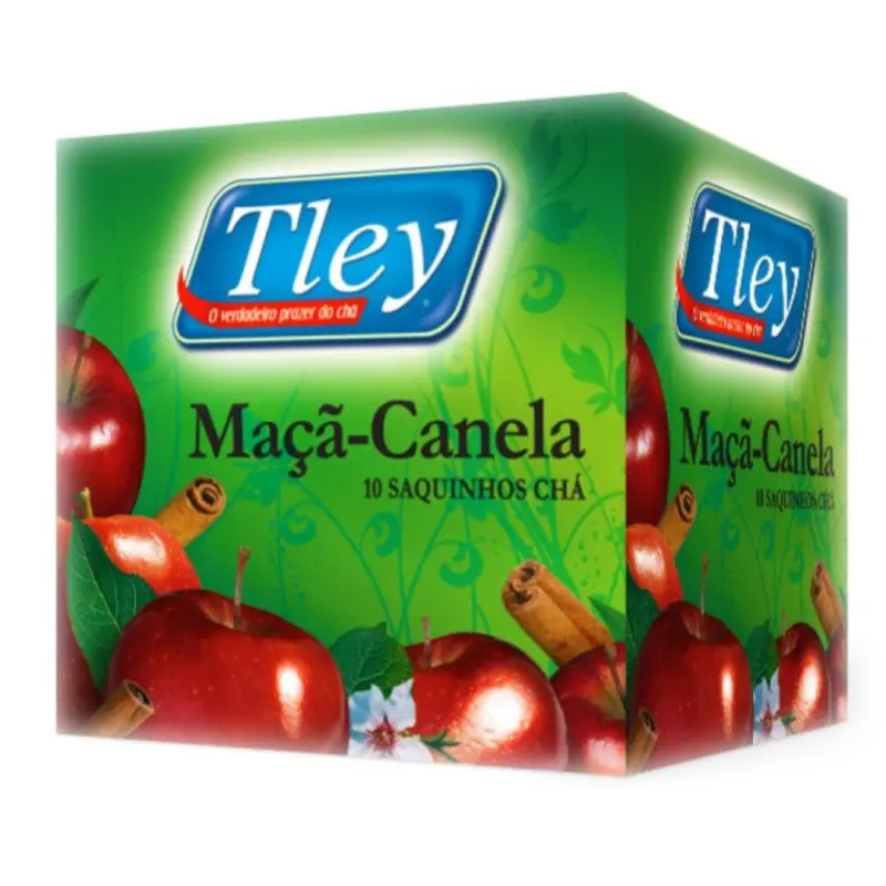 TLEY CONJ.12 PACOTES CHA PRETO/MAÇA/CANELA TLEY CONJ.12 PACOTES CHA PRETO/MAÇA/CANELA