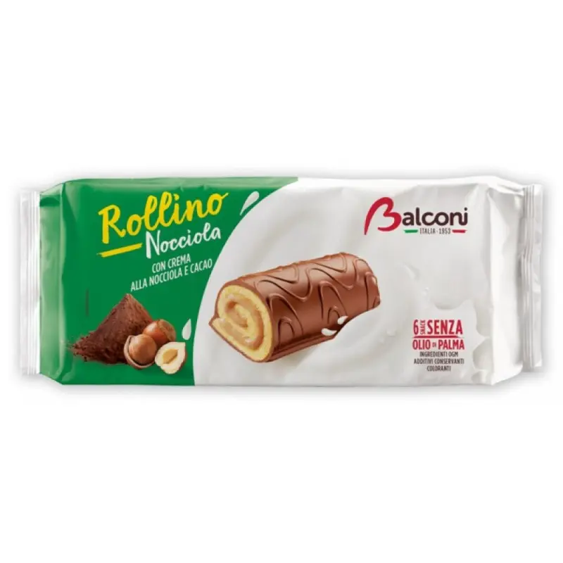 BALCONI ROLLINO NOCCIOLA 222GRS BALCONI ROLLINO NOCCIOLA 222GRS