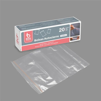 SACOS C/ZIP 18*20CM REF257500