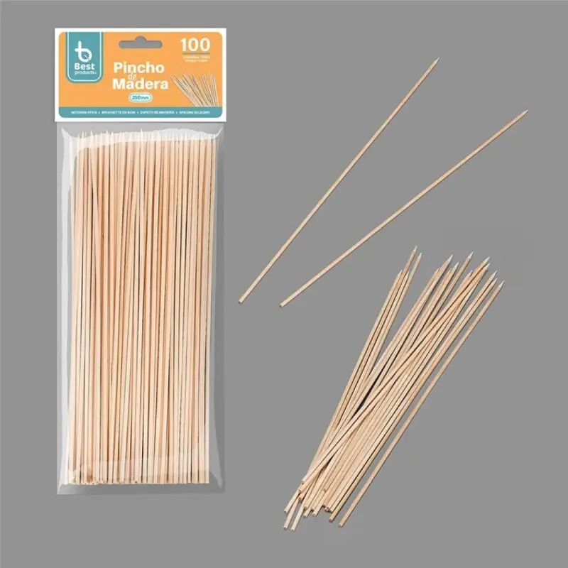 BLISTER 100 PAUS P/ESPETADA 25CM REF.361100 BLISTER 100 PAUS P/ESPETADA 25CM REF.361100
