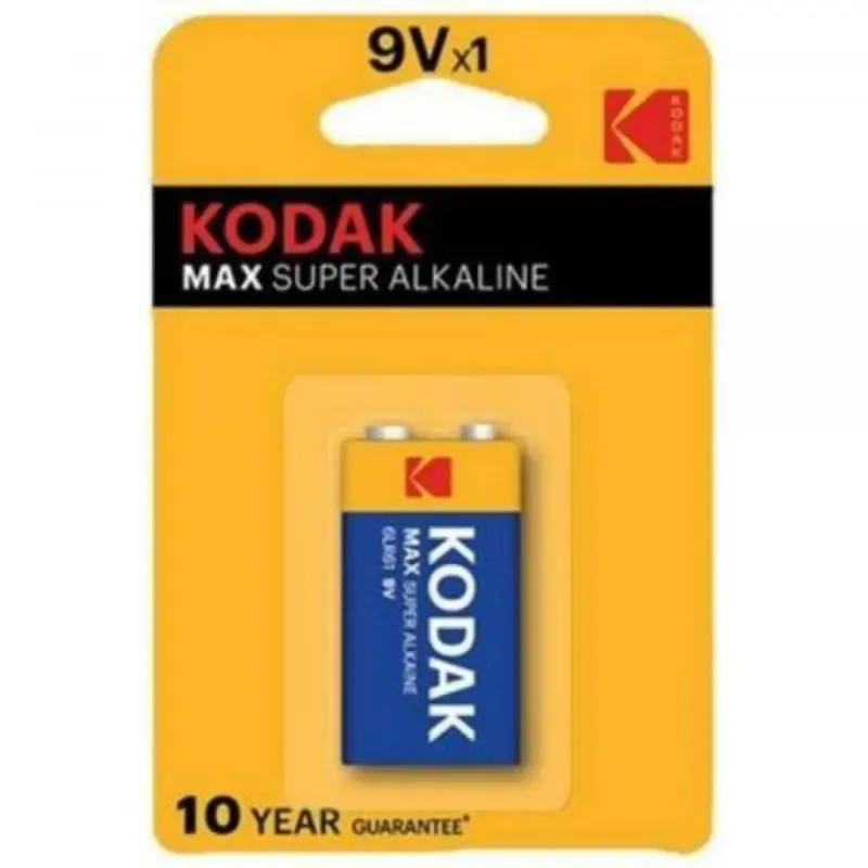 KODAC PILHAS ALCALINAS 9V KODAC PILHAS ALCALINAS 9V