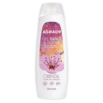 AGRADO GEL BANHO ORIENTAL FLOR DE CEREZO 750ML AGRADO GEL BANHO ORIENTAL FLOR DE CEREZO 750ML