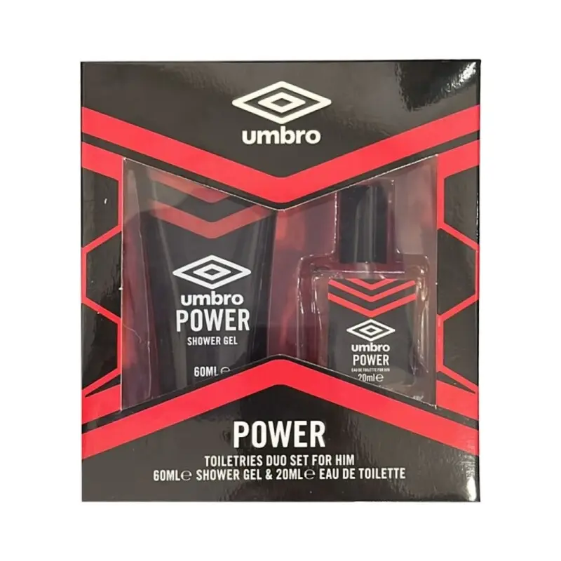 COFFRET UMBRO FOR MEN POWER GEL BANHO+ EAU DE TOILETTE COFFRET UMBRO FOR MEN POWER GEL BANHO+ EAU DE TOILETTE