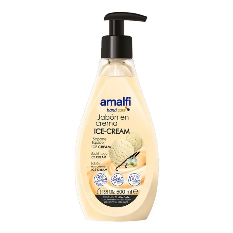 AMALFI SABONETE LIQUIDO ICE CREAM 500ML AMALFI SABONETE LIQUIDO ICE CREAM 500ML - SM-48.3200