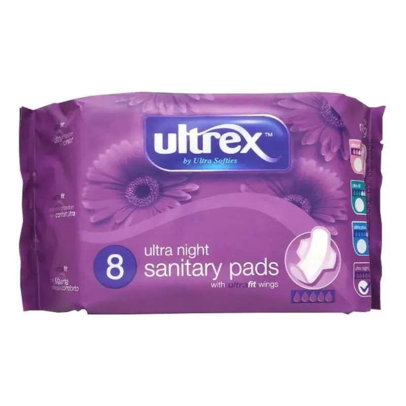 PENSOS HIGIENICOS ULTRA NIGHT 8UND ULTREX 452557 PENSOS HIGIENICOS ULTRA NIGHT 8UND ULTREX 452557 - SM-41.2419