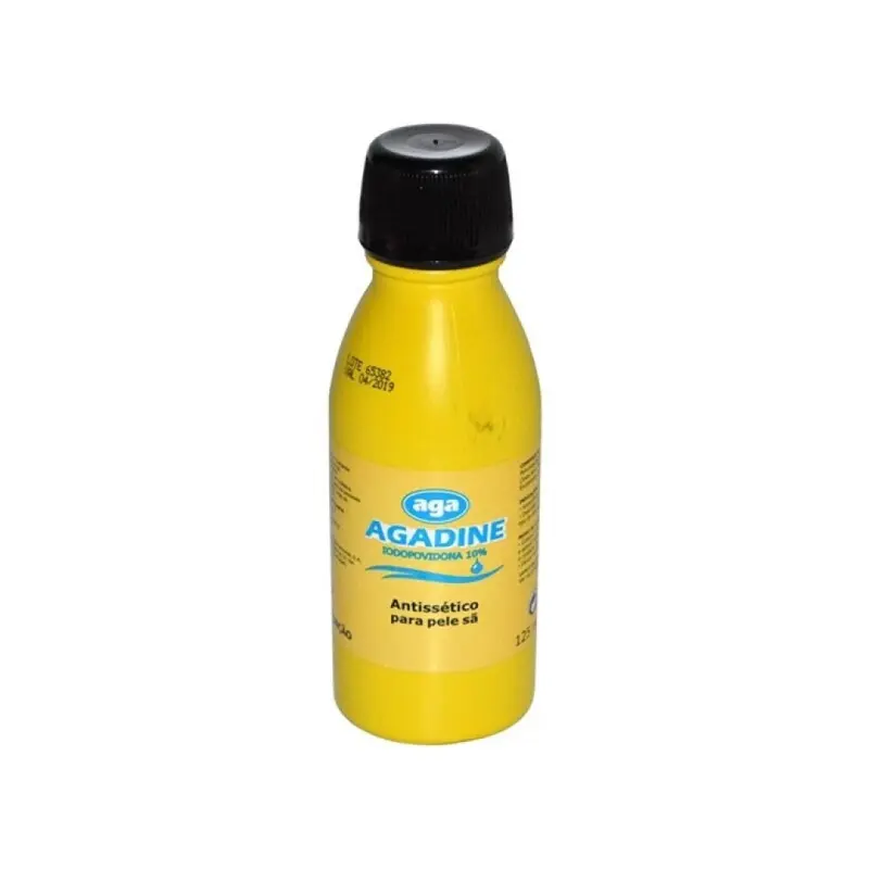 IODOPOVIDONA AGADINE AGA CONJ.12 (12*125ML) - SM-41.8067