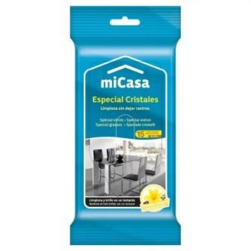 TOALHITAS ESPECIAL CRISTALES 15UNID. MICASA TOALHITAS ESPECIAL CRISTALES 15UNID. MICASA