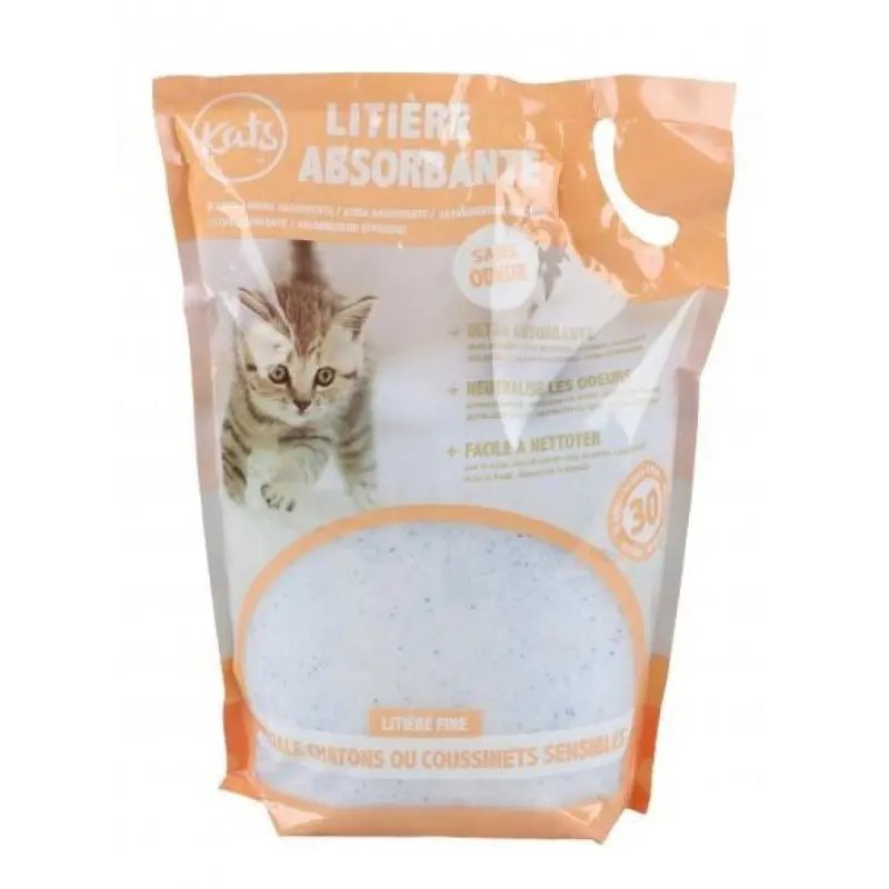 KATS AREIA SILICA ABSORVENTE P/GATOS 3.8LT REF.33800 KATS AREIA SILICA ABSORVENTE P/GATOS 3.8LT REF.33800