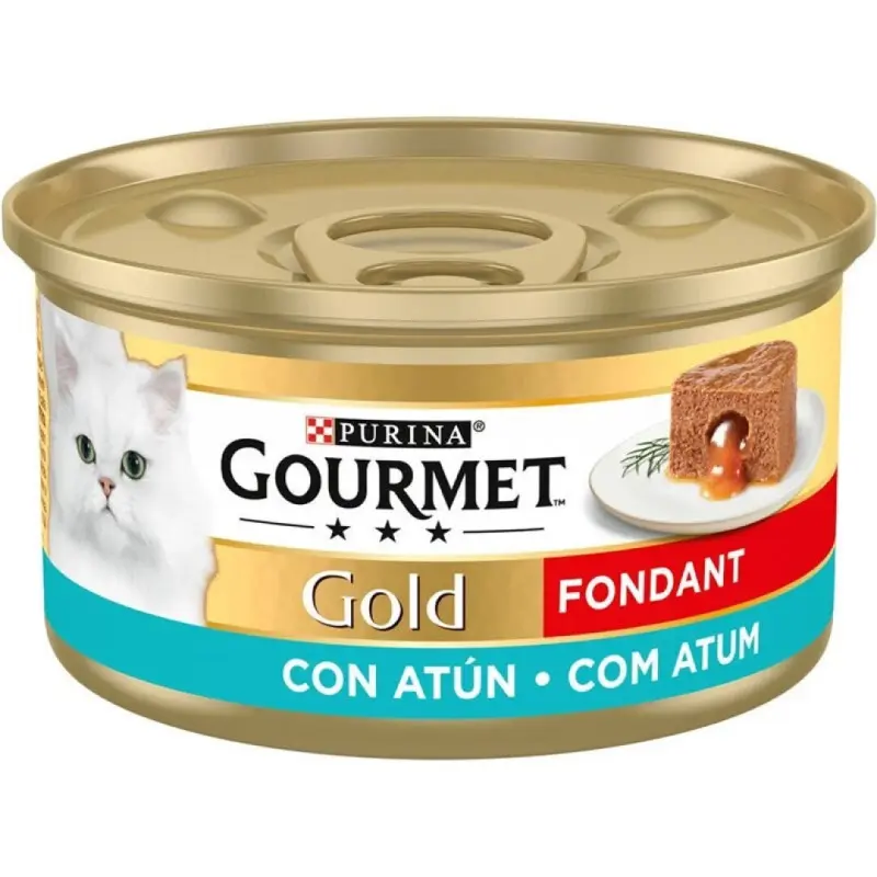 PURINA GOURMET GOLD CONJ.24 LATAS COMIDA GATO C/ ATUM 85GR PURINA GOURMET GOLD CONJ.24 LATAS COMIDA GATO C/ ATUM 85GR