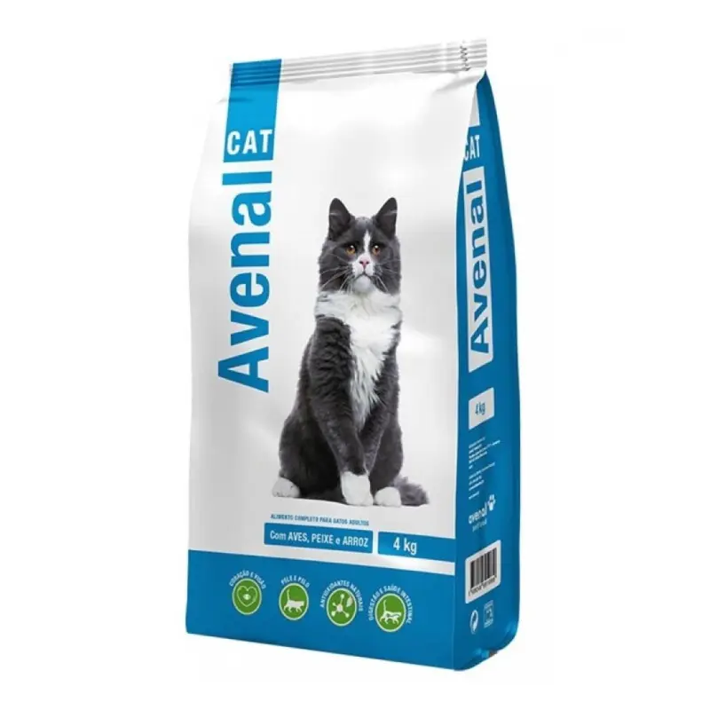 AVENALCAT RAÇAO P/GATOS ADULTOS PEIXE 4KG AVENALCAT RAÇAO P/GATOS ADULTOS PEIXE 4KG