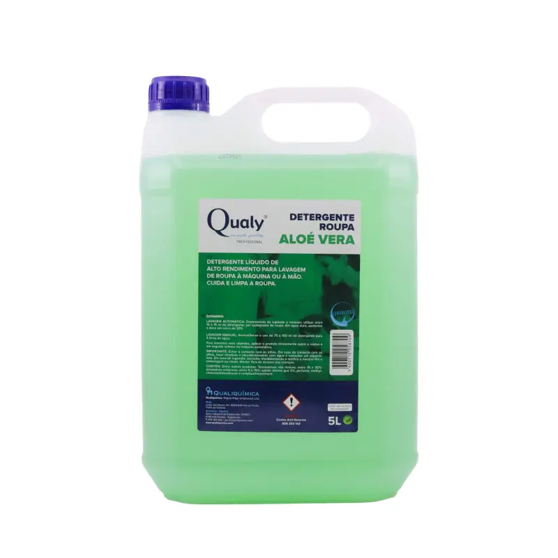 Detergente Roupa Aloé Vera MC - 5L - QQ-DRN03050 Detergente Roupa Aloé Vera MC - 5L - QQ-DRN03050