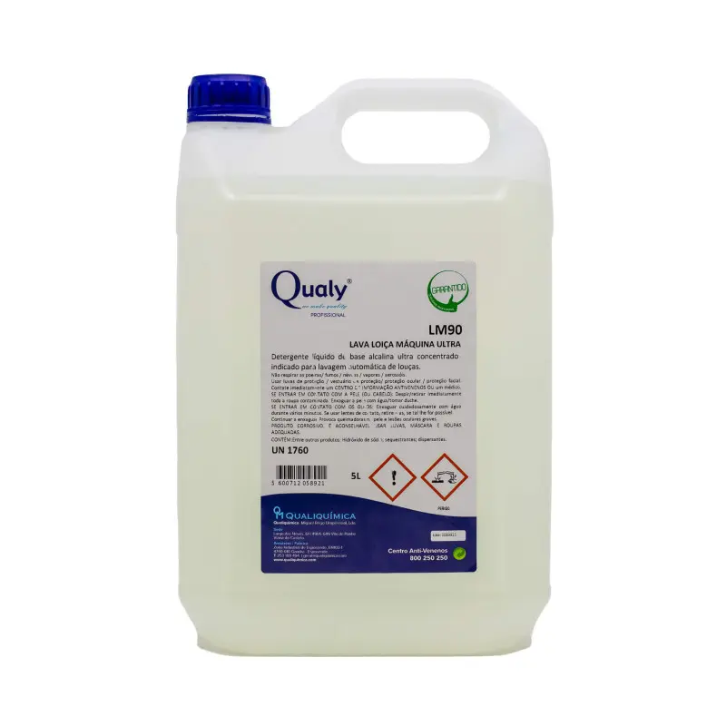 LM 90 – Lava Loiça Máquina Ultra - 5L - QQ-LA01060K LM 90 – Lava Loiça Máquina Ultra - 5L - QQ-LA01060K