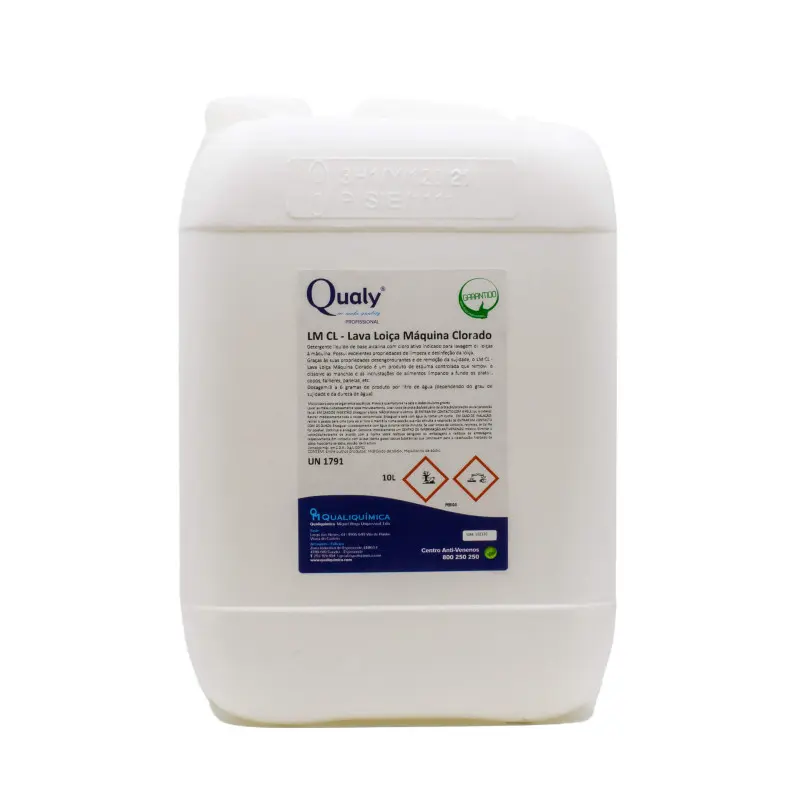 LM CL – Lava Loiça Máquina Clorado - 10L - QQ-LAC010120K