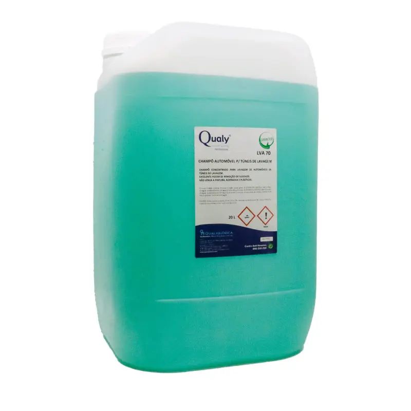 LVA 70 – Champô Auto p/ Túneis de Lavagem - 20L - QQ-SA010LVA200 LVA 70 – Champô Auto p/ Túneis de Lavagem - 20L - QQ-SA010LVA200