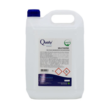 Multigerm – Multiusos Higienizante Secagem Rápida c/ pulverizador - 5L Multigerm – Multiusos Higienizante Secagem Rápida c/ pulverizador - 5L