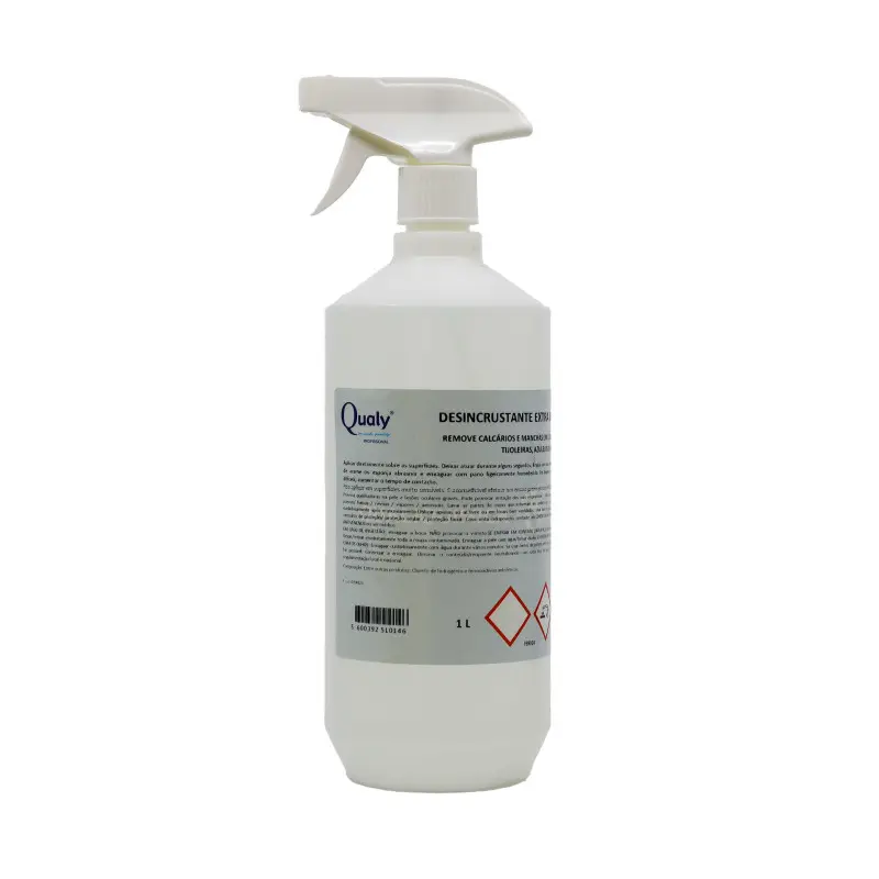Desincrustante Extra WC c/ Pulverizador - 1L - QQ-DS01010 Desincrustante Extra WC c/ Pulverizador - 1L - QQ-DS01010