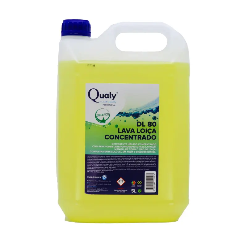 DL 80 – Lava Loiça Concentrado - 5L - QQ-DL01052 DL 80 – Lava Loiça Concentrado - 5L - QQ-DL01052