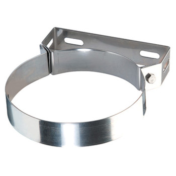 Abraçadeira parede de parede simples inox 316L Expo Inox 200 mm Abraçadeira parede de parede simples inox 316L Expo Inox 200 mm