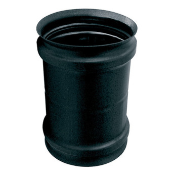 Adaptador parede simples inox 316L preto Expo Inox 80 mm