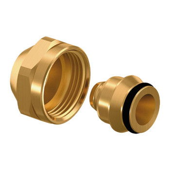 Adpatador compressão PEX Uponor Vario 3/4" F x 16 mm Adpatador compressão PEX Uponor Vario 3/4" F x 16 mm