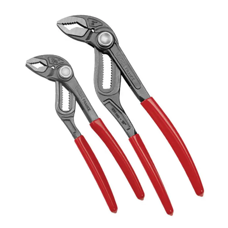 Alicate revestido Virax Multifixação 180 mm com botão de aperto Alicate revestido Virax Multifixação 180 mm com botão de aperto