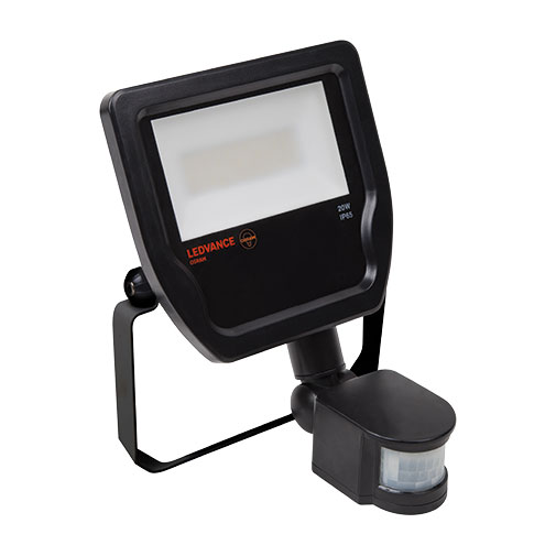 Armadura LED Osram Floodlight 20 W 3000 K IP65 com sensor Armadura LED Osram Floodlight 20 W 3000 K IP65 com sensor