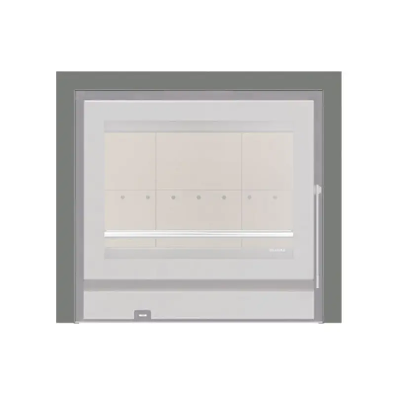 Aro 3 lados com 44 mm para recuperador calor Solzaima Siena Eco 60 cinza