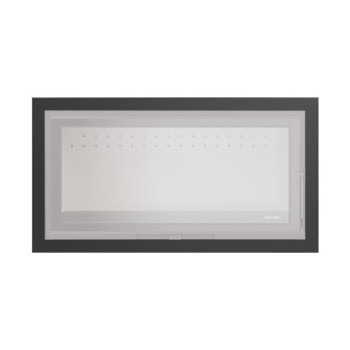 Aro 4 lados com 44 mm para recuperador calor Solzaima Acqua Eco preto Aro 4 lados com 44 mm para recuperador calor Solzaima Acqua Eco preto