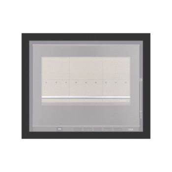 Aro 4 lados com 44 mm para recuperador calor Solzaima Loki Eco 70 preto Aro 4 lados com 44 mm para recuperador calor Solzaima Loki Eco 70 preto