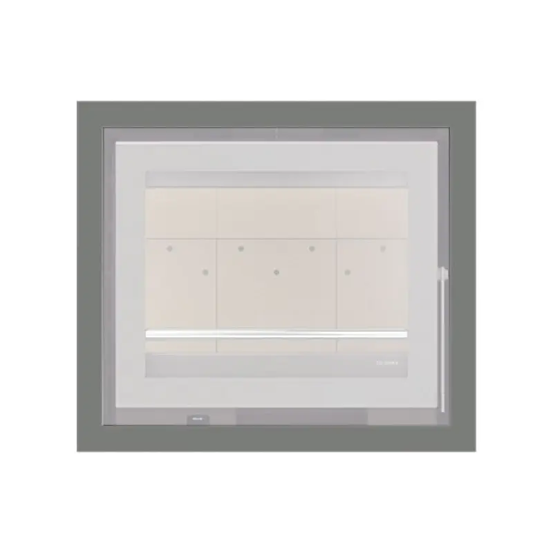Aro 4 lados com 44 mm para recuperador calor Solzaima Urano Eco 60 cinza