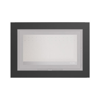 Aro 4 lados com 74 mm para recuperador calor Solzaima Ecofogo/Mytho Eco preto Aro 4 lados com 74 mm para recuperador calor Solzaima Ecofogo/Mytho Eco preto